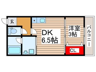 クロレ南流山の物件間取画像